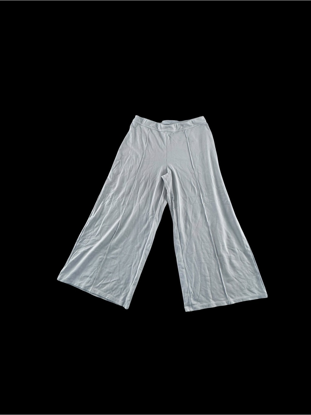 J. Jill Light Gray Wide-Leg Lounge Pants